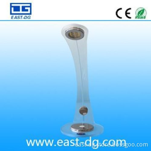 Purple/ blue bottom light led desk light, CE, RoHS, certs,table lamp